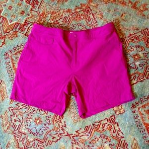 Men's J.Crew 7" inseam, swim short, fuchsia